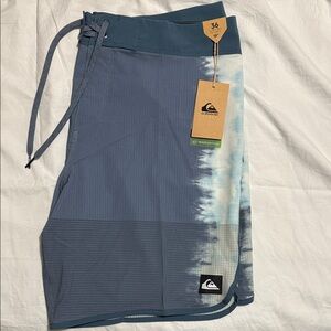 Quiksilver Ocean Blue Tie-Dye Board Shorts